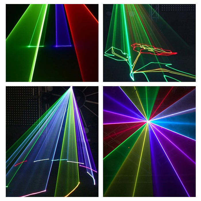 1W 2W 3W 4W RGB Animation Beam Scanner Stage Laser Light Projector DJ Disco Bar Club Party Dance Wedding Xmas Effect Show Lamp