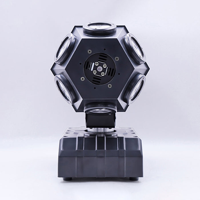 12 x 10W Super Beam Led Moving Head Laser Light With Double Ball / 120W RGBW KTV Dance Hall Bar Stage Disco Moving Head Light