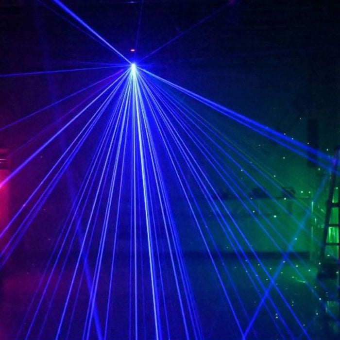 New Arrival Rotating Beam Laser Moving Head Light RGBW 4in1 Led with Strobe Effects Stage Lighting for DJ Disco Club Music Party