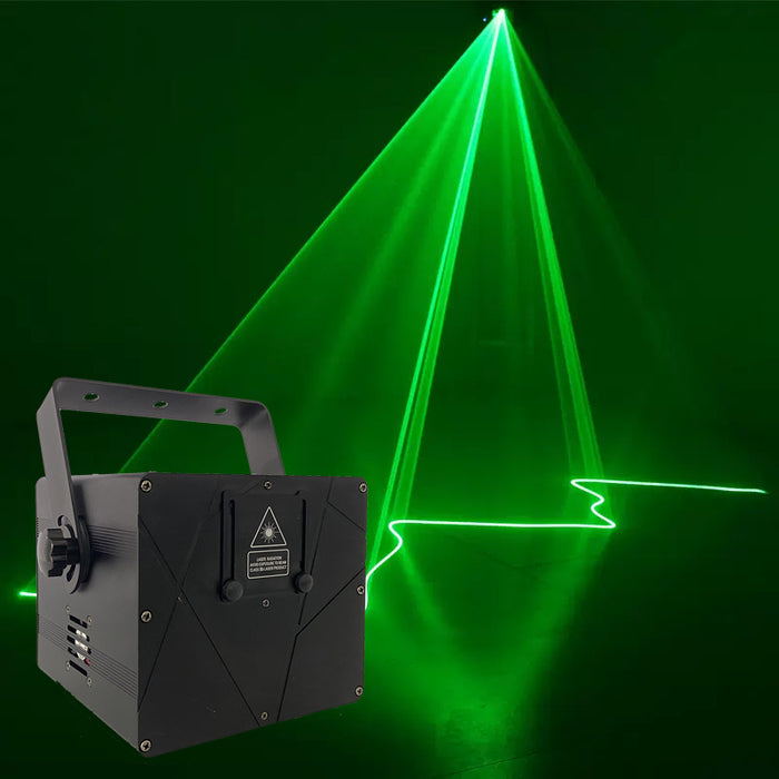 Green 3w 5w Laser Projector Stage Light Animation Laser Light ILDA Club Disco DJ Bar DMX Dance Christmas Effect Show Light