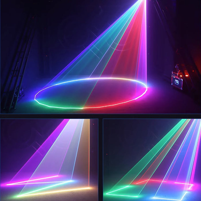 1w 2w RGB 3D animation laser scanner DMX stage scanner Dj disco home party bar club Christmas wedding show stage light